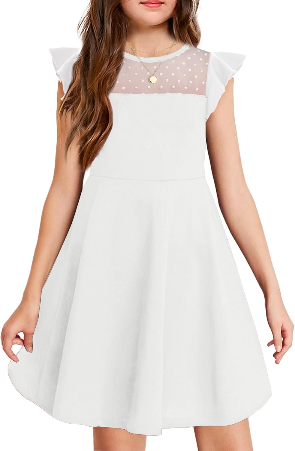Casual Party Dresses with Pockets for Kids